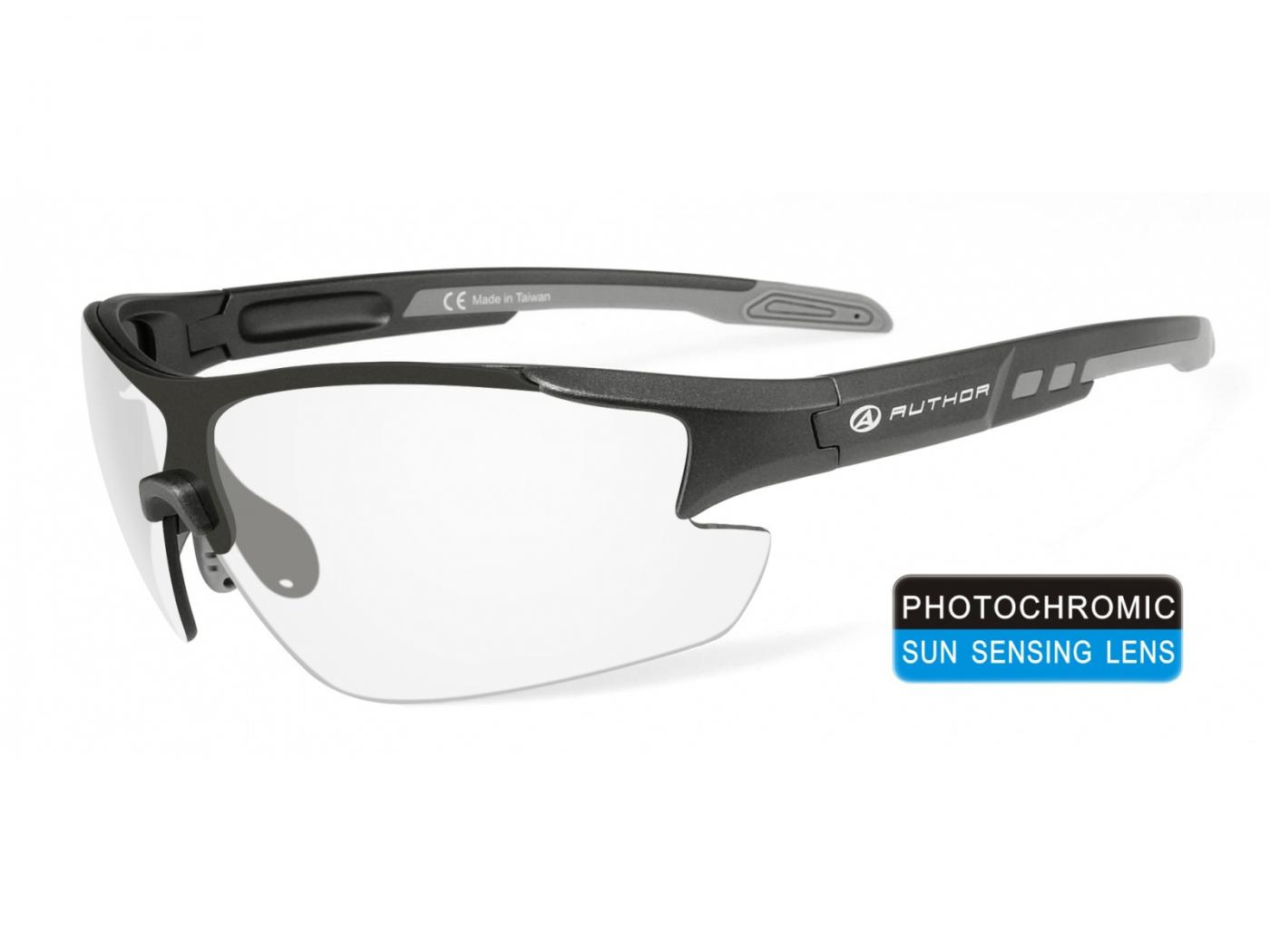 AUTHOR Brýle Vision LX Photochromic  (šedá-matná)
