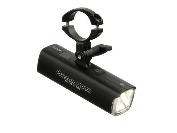 AUTHOR Světlo př. PROXIMA 1000 lm / GoPro clamp USB Alloy  (