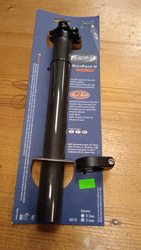 BBB sedlovka BSP-32 FiberPost II 31.6/300 mm 1