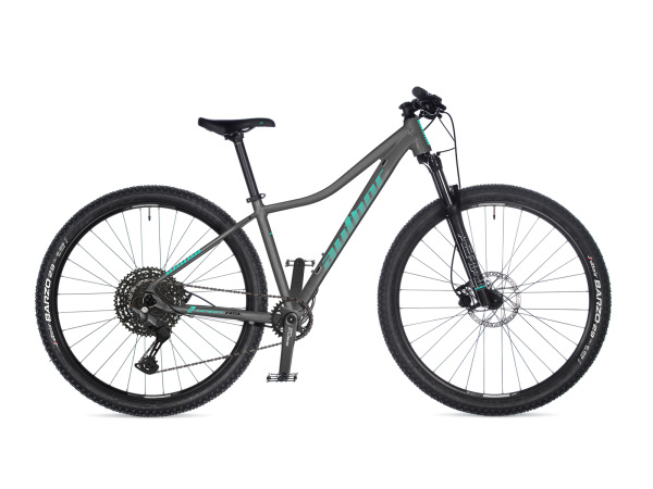 AUTHOR Spirit ASL 2026 16" stříbrná/zelená dámské MTB 29"kol