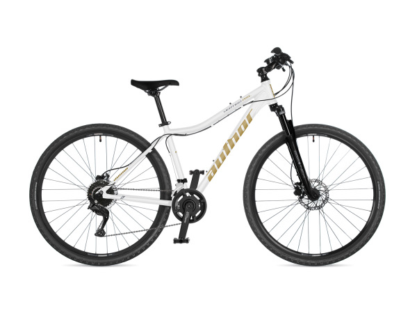 AUTHOR Vertigo ASL 2026 15" bílá/černá/zlatá dámské krosové