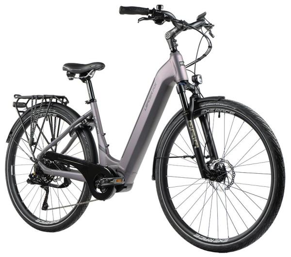 Leader Fox VIVALO DÁMSKÝ 28", BAFANG M420 15Ah/540Wh 2023 šedá vel. 16,5"