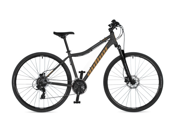 AUTHOR Horizon ASL 2026 19" šedá-matná/černá/zlatá dámské kr