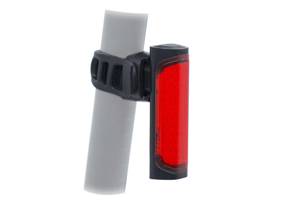 AUTHOR Světlo zad. Pilot Brake USB CobLed 120 lm (černá/čer