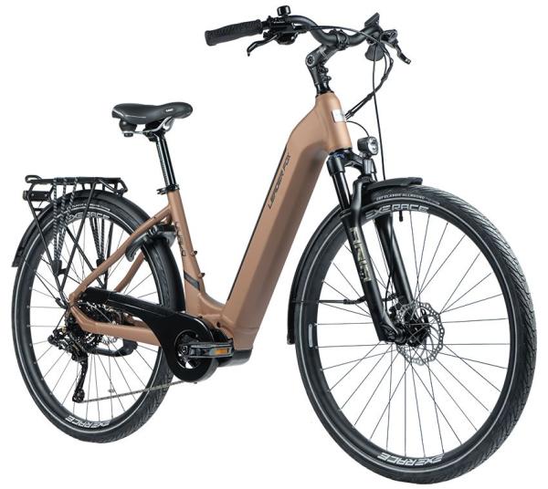 Leader Fox VIVALO DÁMSKÝ 28", BAFANG M420 15Ah/540Wh 2023 hnědá vel. 16,5"