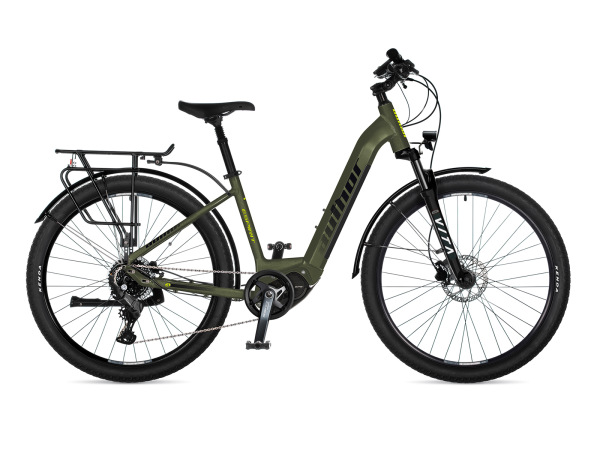 AUTHOR Espirit 17" zelenozlatá-matná/černá/limeta dámské tou