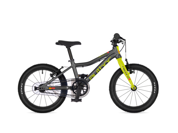 Record 14 2026 7" šedá/limeta/červená Author dětské 14"kolo