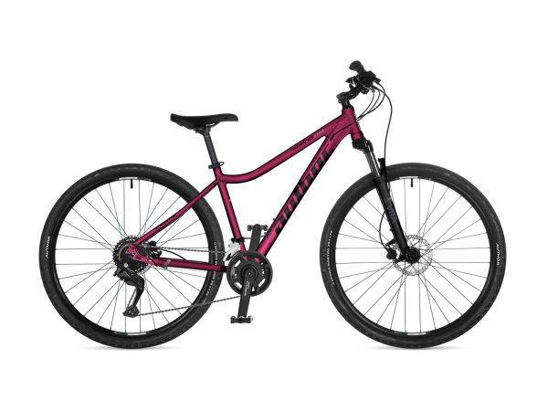 AUTHOR Grand ASL 2026 19" magenta-matná/černá dámské krosové