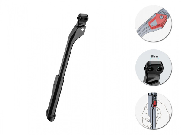 AUTHOR Stojan AKS-675 R18 E-bike 24"-29" (černá)