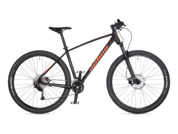 AUTHOR Spirit 29 2023-24 21" černá-matná/oranžová MTB 29"kol
