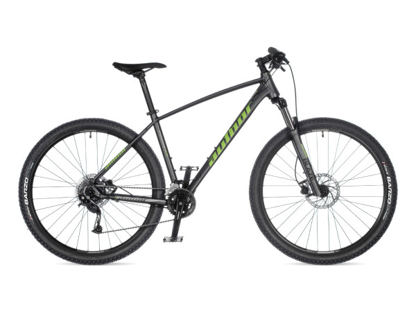 AUTHOR Pegas 29 2023-24 19" šedá-matná/zelená MTB 29"kolo