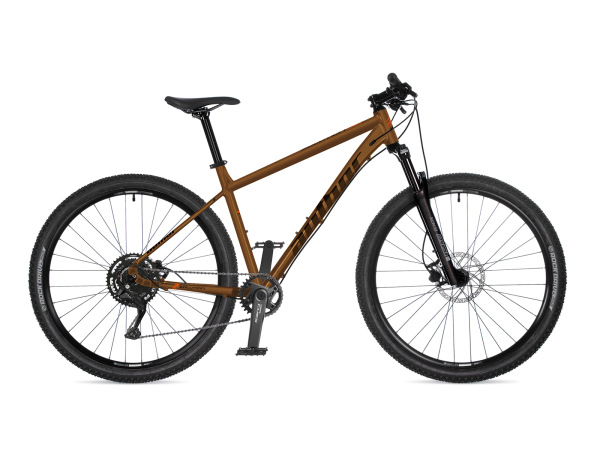 AUTHOR Solution 2026 19" bronzová-matná/černá/oranžová MTB 2