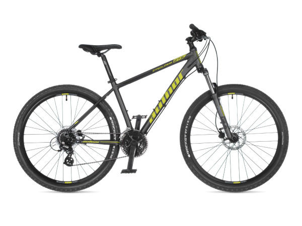 AUTHOR Impulse 27,5 2023-24 17" šedá-matná/limeta MTB XC 27,
