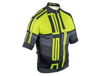 AUTHOR Dres Men Sport X7 ASC k/r XL (žlutá-neonová/černá)